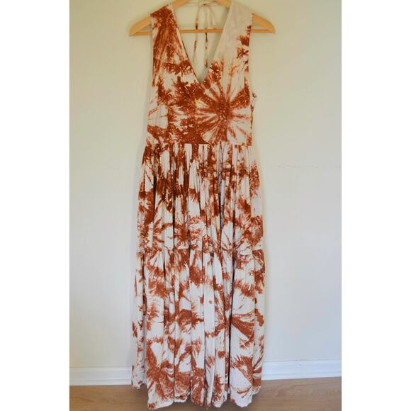 Anthropologie S/W/F V-Neck Maxi Dress Size Medium - Picture 6 of 14